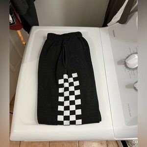 Aviator Nation Men’s Check Leg Sweatpants